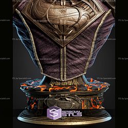 Jor El Portrait Bust 339mm STL Files