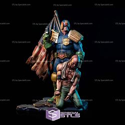 Judge Dredd Vs Enemy STL Files