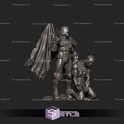 Judge Dredd Vs Enemy STL Files