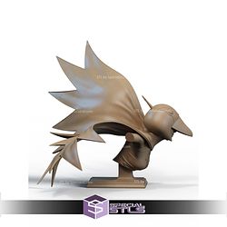 Jun The Swan Bust STL Files