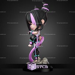 Juri Street Fighter Chibi 157mm STL Files