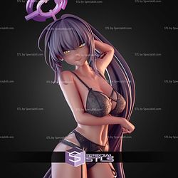 Karin Sleep Wear Blue Archive 395mm STL Files
