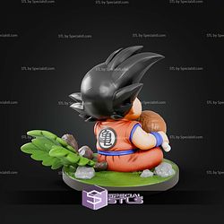 Kid Goku A Bite STL Files