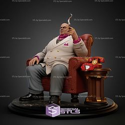 Kingpin Animated Series On Throne STL Files