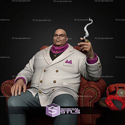 Kingpin Animated Series On Throne STL Files