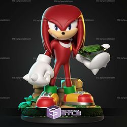 Knuckles Sonic 161mm STL Files