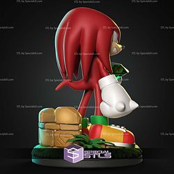 Knuckles Sonic 161mm STL Files