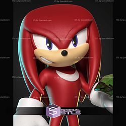 Knuckles Sonic 161mm STL Files