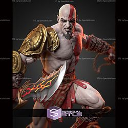 Kratos God Of War 3 253mm STL Files