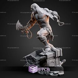 Kratos God Of War 3 253mm STL Files