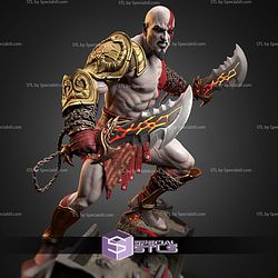 Kratos God Of War 3 253mm STL Files