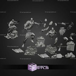 Kratos God Of War 3 253mm STL Files