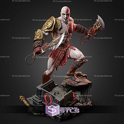 Kratos God Of War 3 253mm STL Files