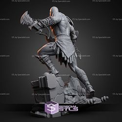 Kratos God Of War 3 253mm STL Files