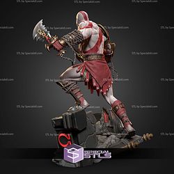 Kratos God Of War 3 253mm STL Files