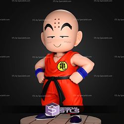 Krillin Kid Blue 160mm STL Files