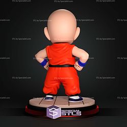Krillin Kid Blue 160mm STL Files