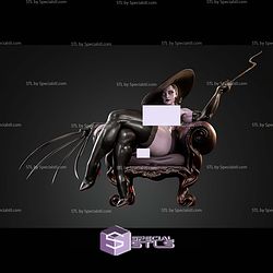 Lady Dimitrescu ALT On Sofa STL Files