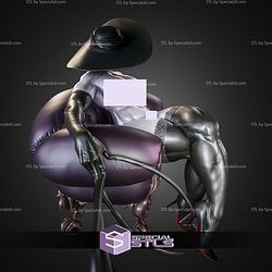 Lady Dimitrescu ALT On Sofa STL Files