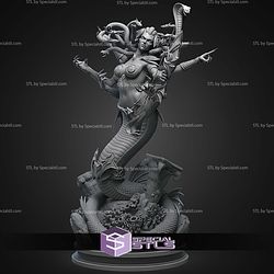 Lady Vashj Warcraft STL Files