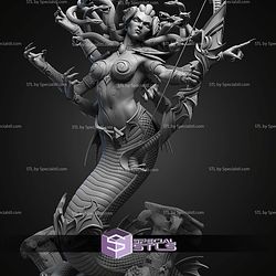 Lady Vashj Warcraft STL Files