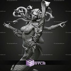 Lady Vashj Warcraft STL Files