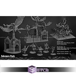 February 2022 Dragon's Lake Miniatures