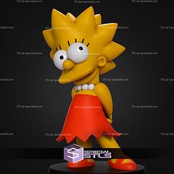 Lisa Simpson 55mm STL Files