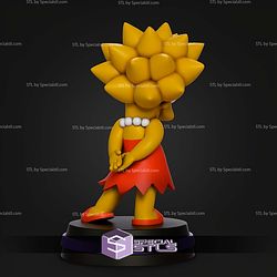 Lisa Simpson 55mm STL Files