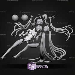 Little Mermaid Siren Nikke 190mm STL Files