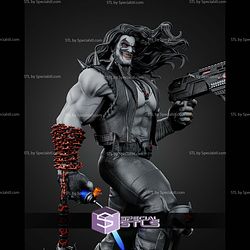 Lobo DC On Demon Body STL Files
