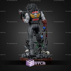 Lobo DC On Demon Body STL Files
