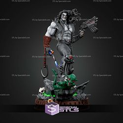 Lobo DC On Demon Body STL Files