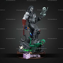 Lobo DC On Demon Body STL Files