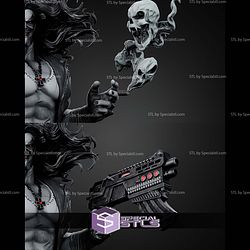 Lobo DC On Demon Body STL Files