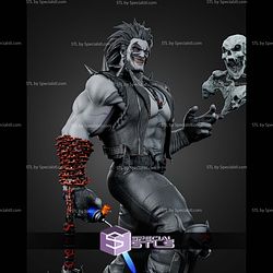 Lobo DC On Demon Body STL Files