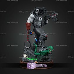 Lobo DC On Demon Body STL Files