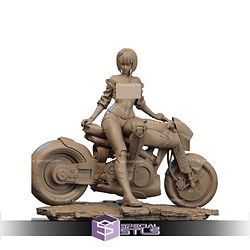 Lucy Cyberpunk On Motor ALT STL Files