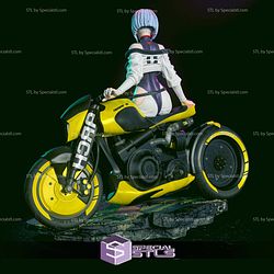 Lucy Cyberpunk On Motor STL Files