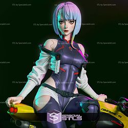 Lucy Cyberpunk On Motor STL Files