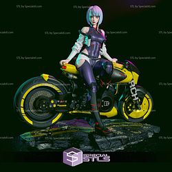 Lucy Cyberpunk On Motor STL Files