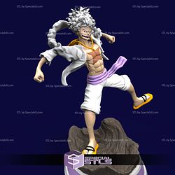 Luffy Gear 5 Smile STL Files