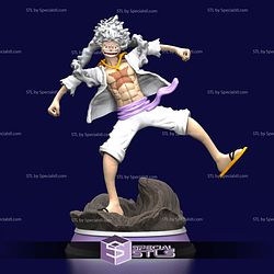 Luffy Gear 5 Smile STL Files