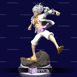 Luffy Gear 5 Smile STL Files