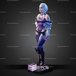 Lucy Cyberpunk Edgerunners Stand Pose STL Files