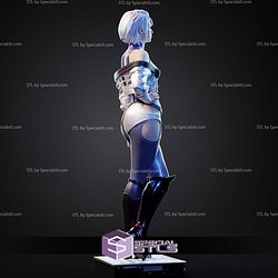 Lucy Cyberpunk Edgerunners Stand Pose STL Files
