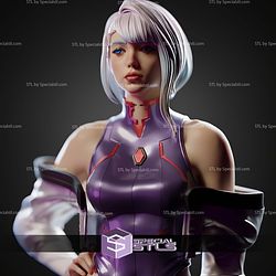 Lucy Cyberpunk Edgerunners Stand Pose STL Files