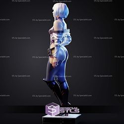 Lucy Cyberpunk Edgerunners Stand Pose STL Files