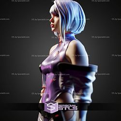 Lucy Cyberpunk Edgerunners Stand Pose STL Files