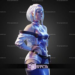 Lucy Cyberpunk Edgerunners Stand Pose STL Files